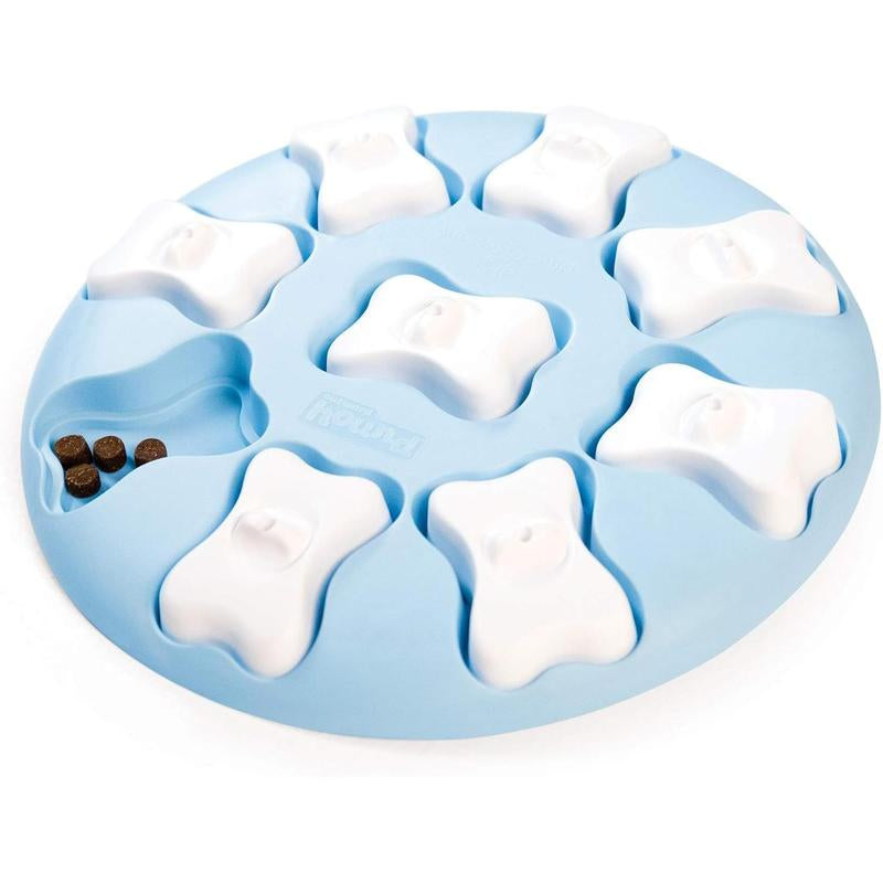Nina Ottosson Dog Smart Dog Puzzle Interactive Treat Puzzle Dog Enrichment Dog Toy, Level 1 Beginner, Orange