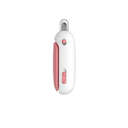 2025 New Cat Nail Clipper, Portable Cat Claw Cutter for Kitten, Adjustable Cat Nail Trimmer with Clipping Debris Storage, Hidden Nail File, round Hole Blade, Ideal for Injury-Free Grooming Tool for Small Pets
