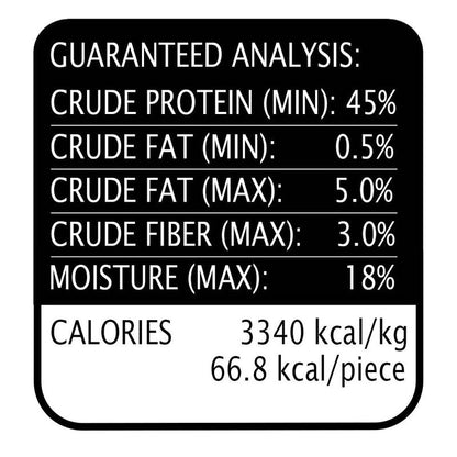 Hubert Pet Gourmet All-Natural Chicken Jerky Dog Treats - 2.5 Lbs Resealable Pack, Grain-Free & Gluten-Free, High Protein Low Fat, Made with Real Chicken Breast, Perfect for Training & Rewards - Chews