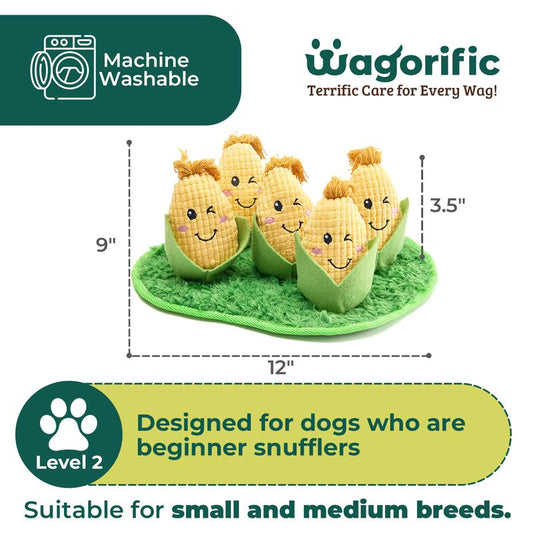 Corn-Sniff Dog Food Toys, Pet Sniff Feeding Toys, Interactive Dog Puzzle Toys for Training & Stress Relief, Pet Suppliess