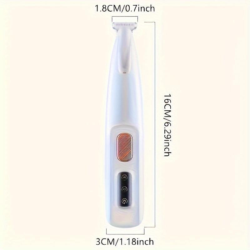 Rechargeable Pet Hair Trimmer Kit, 1 Count Pet Grooming Clipper with LED Light, High Quality Trimmer, Pet Multi-Part Clipper for Dogs & Cats, Pet Grooming Tool, Pet Care, Hair Trimmer Set