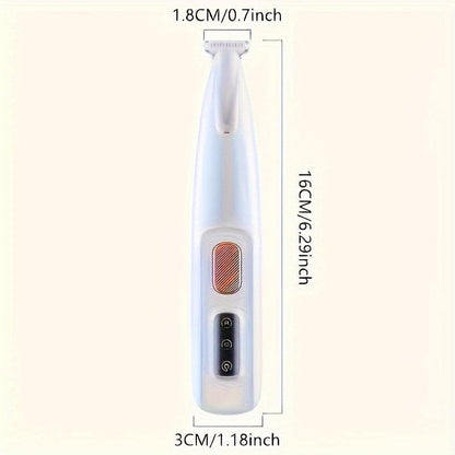 Rechargeable Pet Hair Trimmer Kit, 1 Count Pet Grooming Clipper with LED Light, High Quality Trimmer, Pet Multi-Part Clipper for Dogs & Cats, Pet Grooming Tool, Pet Care, Hair Trimmer Set