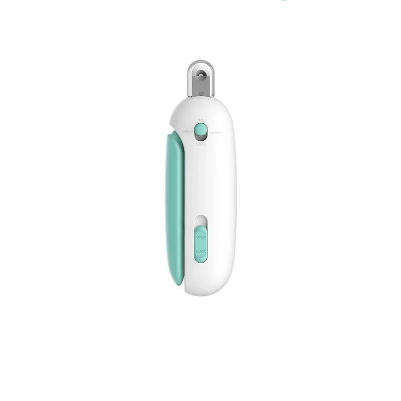 2025 New Cat Nail Clipper, Portable Cat Claw Cutter for Kitten, Adjustable Cat Nail Trimmer with Clipping Debris Storage, Hidden Nail File, round Hole Blade, Ideal for Injury-Free Grooming Tool for Small Pets