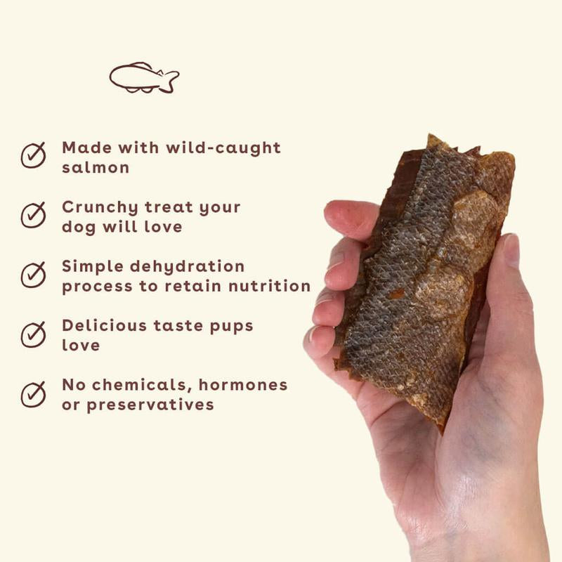 Crunchy Salmon Jerky Treats
