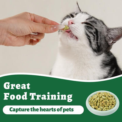 450G/16Oz Cat Grass Treats,Crunchy Cat Treats 9 Packs (50G Each),Natural Cat Grass Sticks &Cat Grass Teeth Cleaning Treats for Cat Training Rewards
