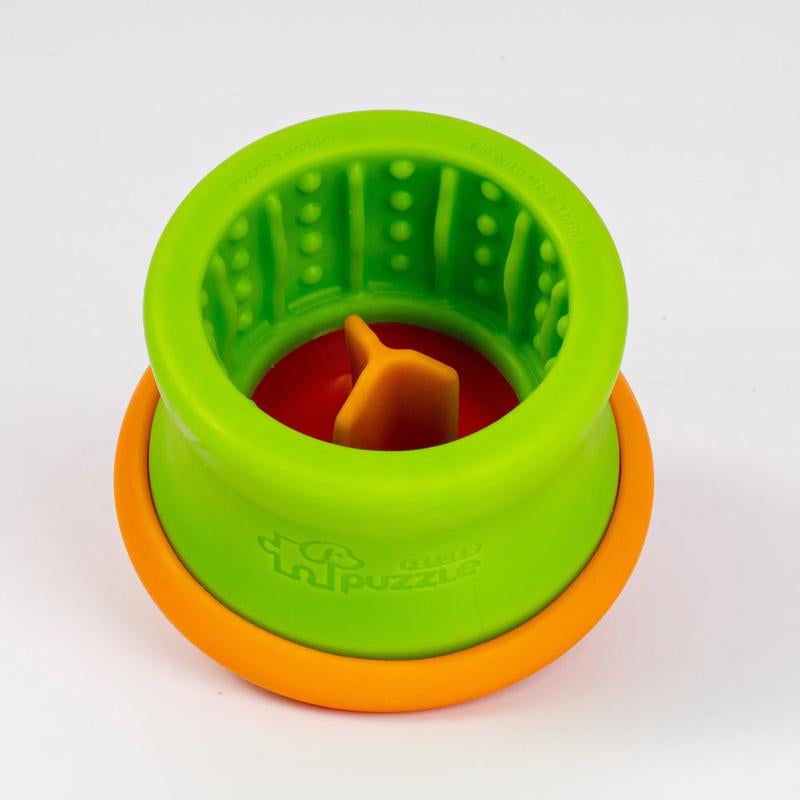 Dog Puzzle Tumbler Dog Enrichment Toy, Interactive Dog Puzzle Toy for Mental Stimulation, Dog Toys for Treat Dispensing, Washable Dog Treat Puzzles for Medium Dogs Dog Toys Pet Supplies Dog Toys Puppy Essentials