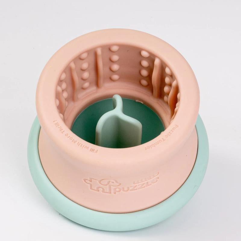 Dog Puzzle Tumbler Dog Enrichment Toy, Interactive Dog Puzzle Toy for Mental Stimulation, Dog Toys for Treat Dispensing, Washable Dog Treat Puzzles for Medium Dogs Dog Toys Pet Supplies Dog Toys Puppy Essentials